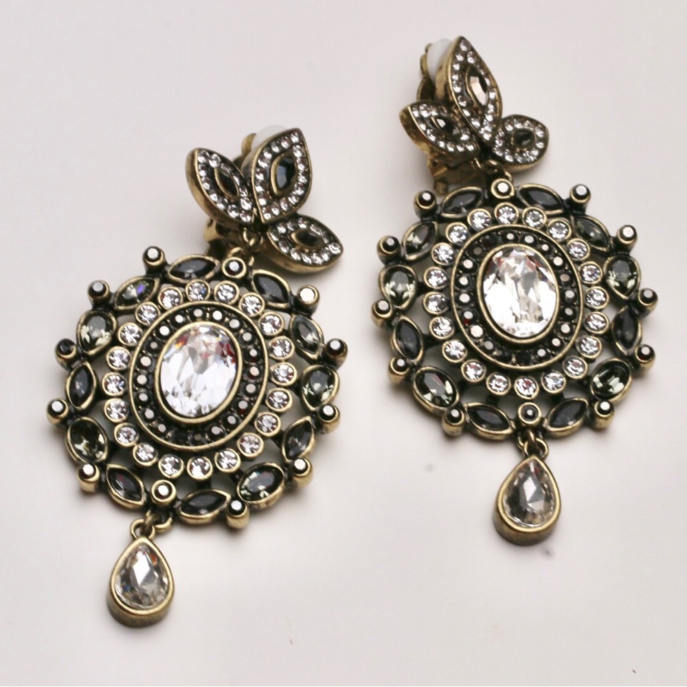 Heidi Daus "Worth the Wait" Crystal Drop Earrings